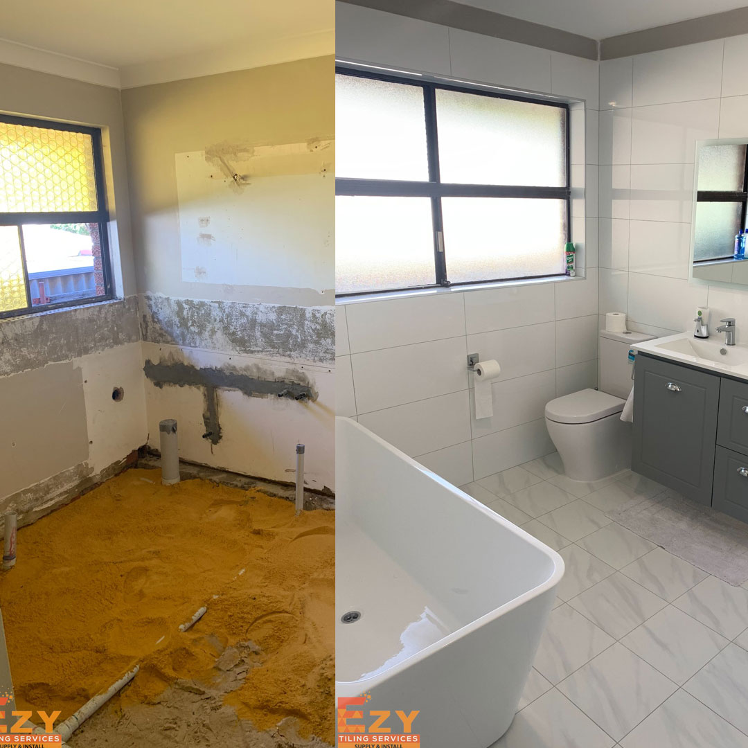 Bathroom Renovation Shop Malaga, Perth - Ezy Tiling Services